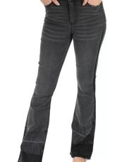 Indigo Rein Juniors Flare Jeans in Washed Black Size 3 NWT