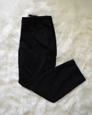 NWOT  Mid Rise Ankle Black Work Pants Size 10