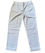 Ted Baker Vveria Pants Womens Size 8 Relaxed Side Trim Joggers White
