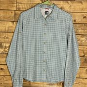 Womens Medium North Face Button Up Shirt