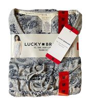 NWT Lucky Brand 4 PCS Tee Tank Short Pajama Lounge Sleep Set Super Soft Medium