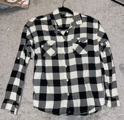 Black And White Flannel