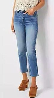 A.N.A. High Rise Straight Leg Jeans in Medium Breeze Size 12 NWT