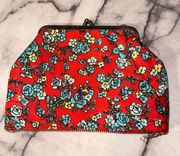 Handmade VNTG Secret Pockets Wallet Pouch Coin Purse womens trees pills stash