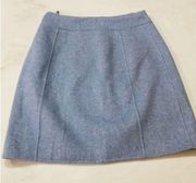 Max Mara Weekend Maesa‎ Virgin Wool Skirt Tan/Brown US Size 2, Cucito a Mano