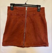 Free People We the Free Virgo Mini Skirt Size 30 (10)