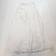 Vitamin A Tallows Wide Leg Pant in White