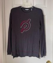 Peloton logo crew neck sweatshirt