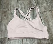 Athleta Light Pink Sports Bra Size Small