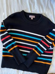 Colorful Striped Sweater 