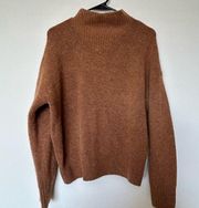 Madewell Dillon Mock Neck Pullover Sweater