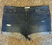 Torrid Jean Denim Shorts Blue Size 26