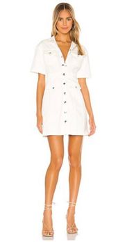 Aliso Utility Dress In White