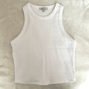 Cropped Racerback Tank