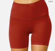 Yogalicois  Red Bike Shorts