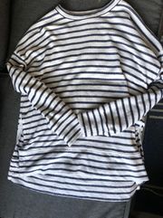 Aerie Striped Oversized Sweatshirt