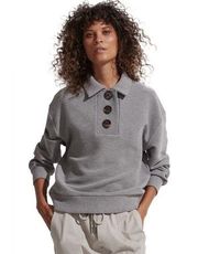 Andale Sweat in Gray Marl