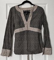 I.N.C. International Concepts Peasant Top - Size 6