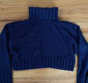 H&M  Cropped Turtleneck Sweater