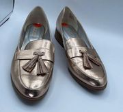 Kenneth Cole Reaction size 9.5 Jet Forward rose gold loafers