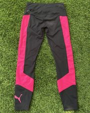 Black and Pink Legging Size M