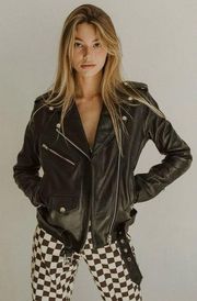 Understated Leather Easy Rider Jacket