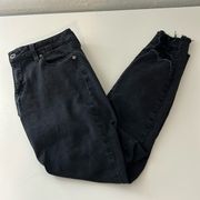 Pistola Balck Distressed Skinny Jean