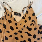 BOUTIQUE | leopard tank *never worn*