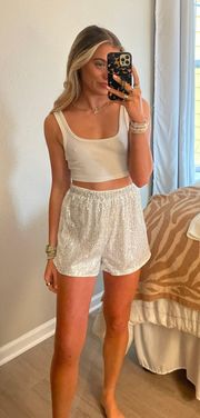 Sequin Shorts