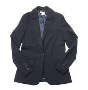 NWT Outerknown Parker in Dark Navy Oversized Boyfriend Stretch Wool Blazer 0