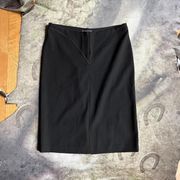 La Perla Black Secretary Skirt