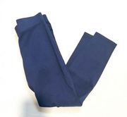 Max Studio Weekend Navy Blue Cropped Leggings Pants Size XS