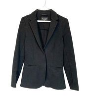 Athleta Venice Heathered Blazer in Charcoal Grey size 2