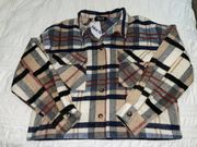 These Three Boutique Blue B Plaid Shacket