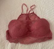 Pink Lace Bra Top