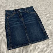 Ann Taylor Jean skirt