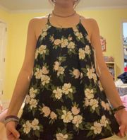 couture Navy Floral Tank- NWOT