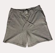 Juicy Couture Fleece Sweatpants Shorts Powder Heather Gray 2X NWT