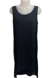 Kenneth Cole New York Black Sheer Overlay Dress