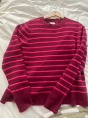 J Crew Striped Extra Soft Sweater