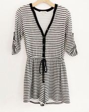 Adorable Striped Cozy Romper