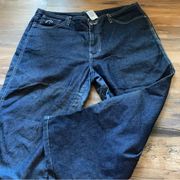 intage 70s 80s Jordache Jeans Designer High Waist Dark Wash Capris Sz 32 14 EUC