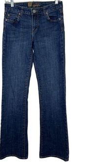 Kut from the Kloth Boot Cut Denim Jeans Size 2 Embroidered Back Pocket