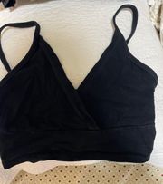 Brandy Melville Black Cropped Tank