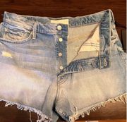 Blue Jean Cut Off Shorts