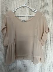 Nude Blouse