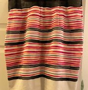Women’s Worthington Striped Pencil Skirt-Size 16