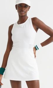 White Fast-drying Tennis Dress