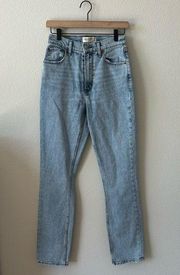 Abercrombie and Fitch the 90s slim straight ultra high rise jeans