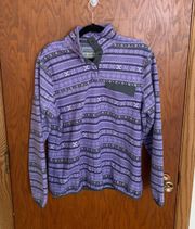 Cabin Fair Isle Fleece Pullover